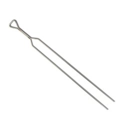 CAIXA com 12 Espetos Duplo Inox 85cm GAS-0208