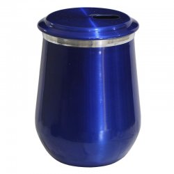 Copo Alumínio Térmico Vino 335ml - Cor: Azul Verniz GAS-1071