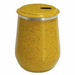 Copo Alumínio Térmico Vino 335ml - Cor: Amarelo Pigmentado GAS-1073